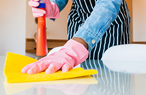 Cleaning Table